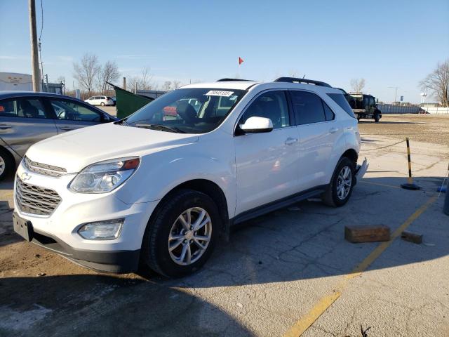 2GNALCEK7H1561844 - 2017 CHEVROLET EQUINOX LT WHITE photo 1