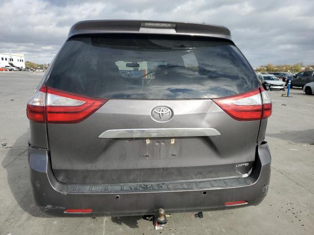 5TDYK3DC3FS569577 - 2015 TOYOTA SIENNA XLE CHARCOAL photo 6