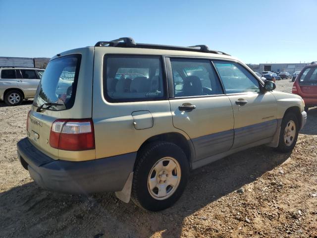 JF1SF63501H766854 - 2001 SUBARU FORESTER L GOLD photo 3