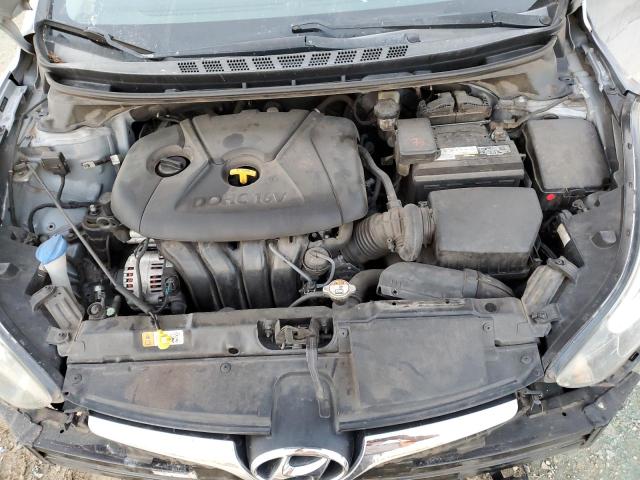 5NPDH4AE3FH581338 - 2015 HYUNDAI ELANTRA SE SILVER photo 11