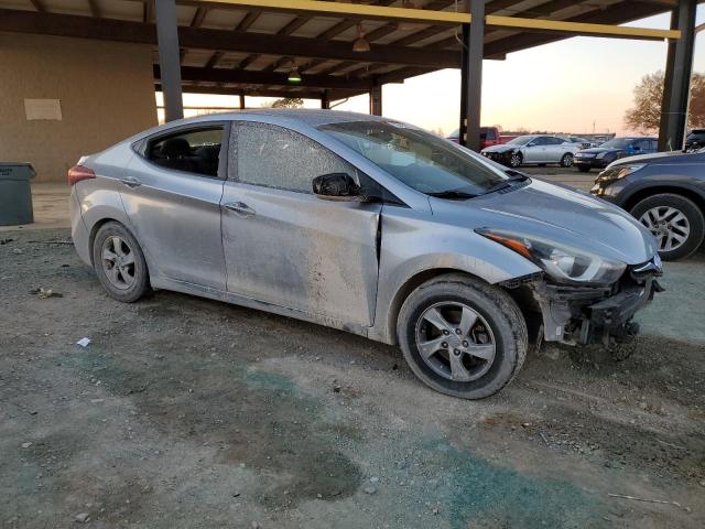 5NPDH4AE3FH581338 - 2015 HYUNDAI ELANTRA SE SILVER photo 4