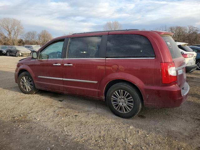 2C4RC1CG4DR534594 - 2013 CHRYSLER TOWN & COU TOURING L RED photo 2