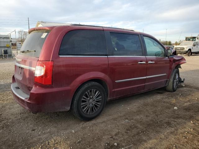 2C4RC1CG4DR534594 - 2013 CHRYSLER TOWN & COU TOURING L RED photo 3
