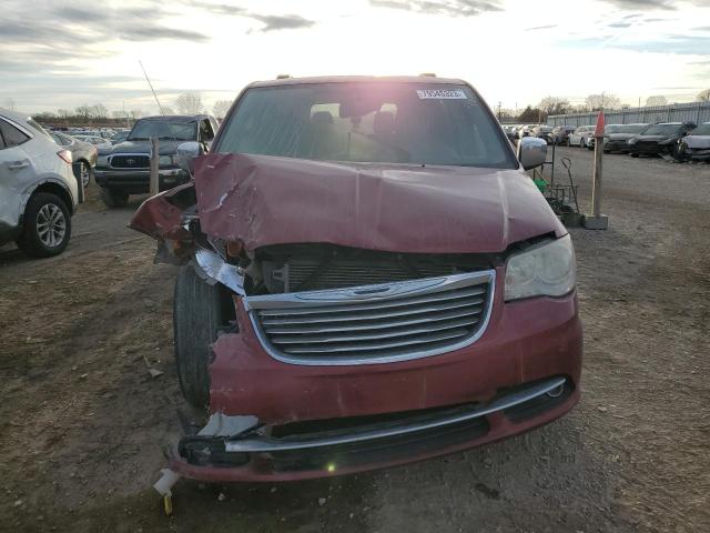 2C4RC1CG4DR534594 - 2013 CHRYSLER TOWN & COU TOURING L RED photo 5