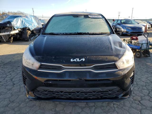 3KPA24AD6NE470376 - 2022 KIA RIO LX BLACK photo 5