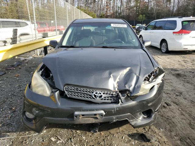 2T1KR30E65C387534 - 2005 TOYOTA COROLLA MA XR CHARCOAL photo 5