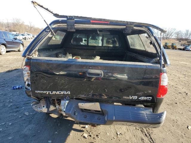 5TBBT44146S486921 - 2006 TOYOTA TUNDRA ACCESS CAB SR5 BLACK photo 6