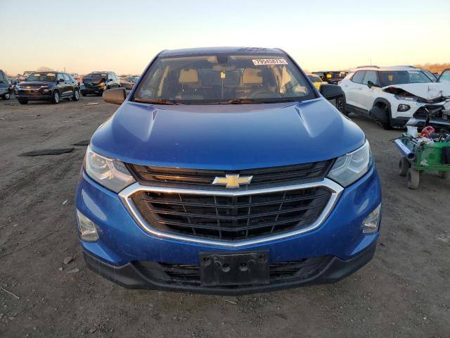 3GNAXHEV3KS543803 - 2019 CHEVROLET EQUINOX LS BLUE photo 5