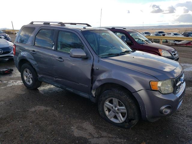 1FMCU49H78KA33607 - 2008 FORD ESCAPE HEV BLUE photo 4