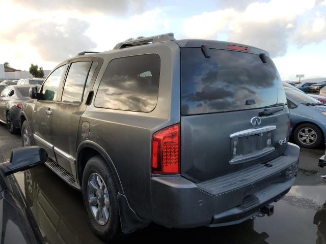 5N3AA08C85N803877 - 2005 INFINITI QX56 GRAY photo 2