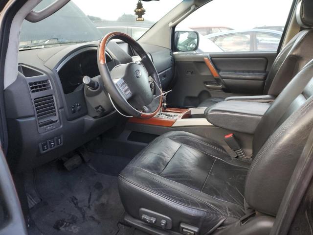 5N3AA08C85N803877 - 2005 INFINITI QX56 GRAY photo 7