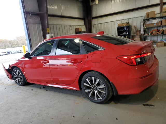 2HGFE1F73PH306655 - 2023 HONDA CIVIC EX RED photo 2