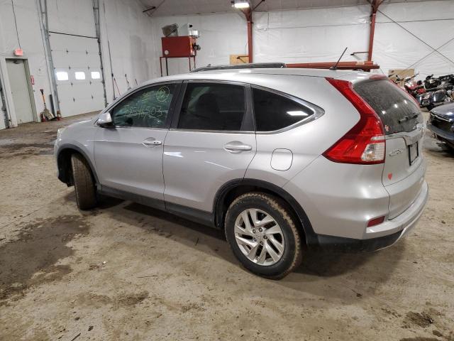 5J6RM4H57FL054805 - 2015 HONDA CR-V EX SILVER photo 2