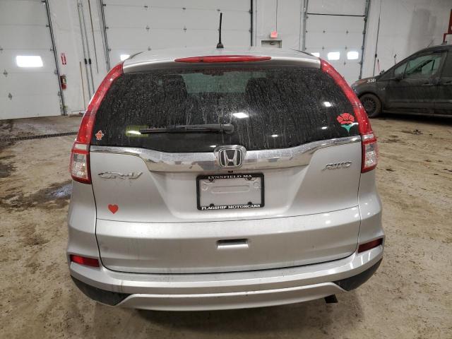 5J6RM4H57FL054805 - 2015 HONDA CR-V EX SILVER photo 6