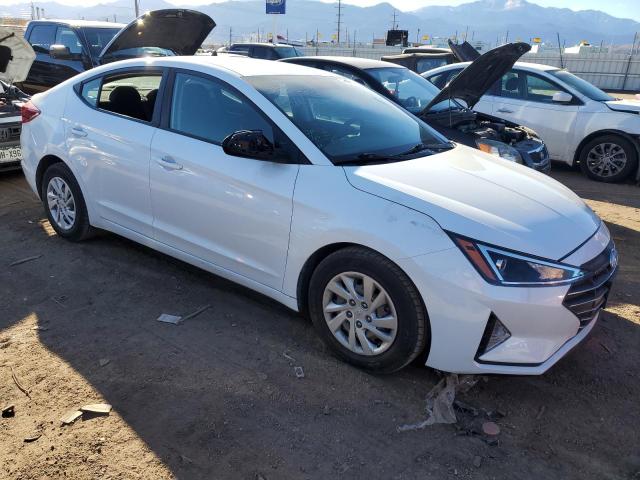 5NPD74LF9KH496068 - 2019 HYUNDAI ELANTRA SE WHITE photo 4