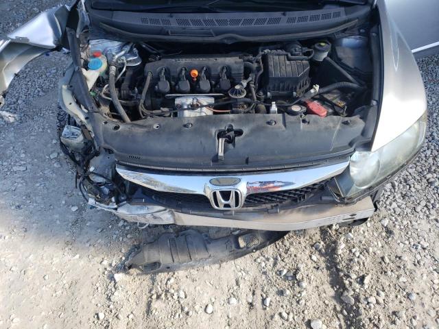 19XFA1F92BE007111 - 2011 HONDA CIVIC EXL ვერცხლისფერი ფოტო 11