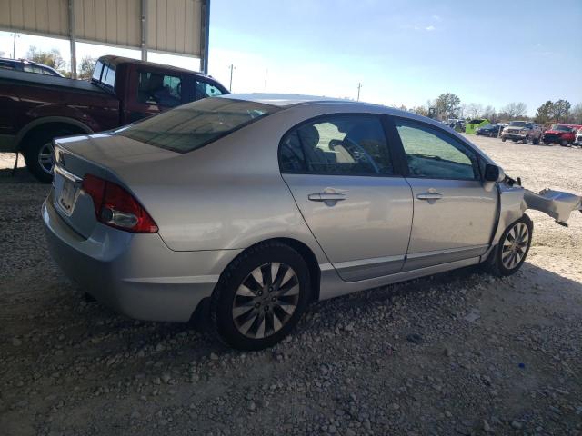 19XFA1F92BE007111 - 2011 HONDA CIVIC EXL ვერცხლისფერი ფოტო 3