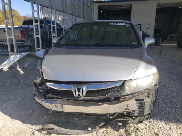 19XFA1F92BE007111 - 2011 HONDA CIVIC EXL ვერცხლისფერი ფოტო 5