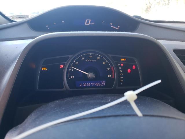 19XFA1F92BE007111 - 2011 HONDA CIVIC EXL ვერცხლისფერი ფოტო 9