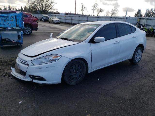 1C3CDFAH4DD306257 - 2013 DODGE DART SE WHITE photo 1