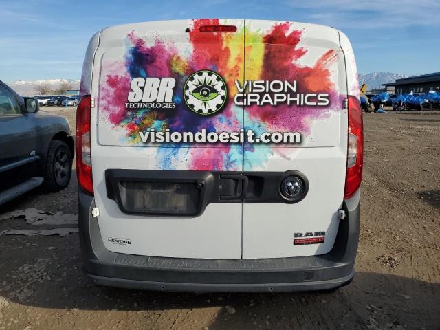 ZFBERFAB3H6F44036 - 2017 RAM PROMASTER თეთრი ფოტო 6