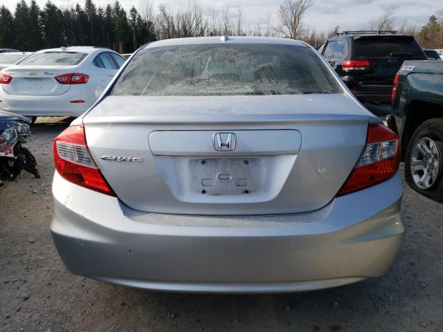 19XFB2F92CE020901 - 2012 HONDA CIVIC EXL SILVER photo 6