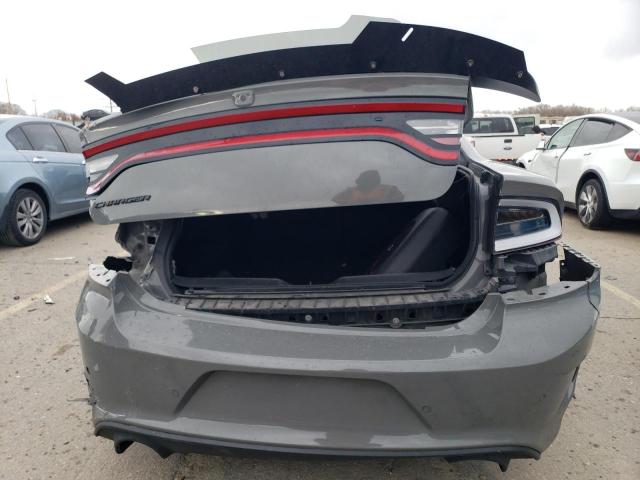 2C3CDXGJ3JH206178 - 2018 DODGE CHARGER R/T 392 GRAY photo 6