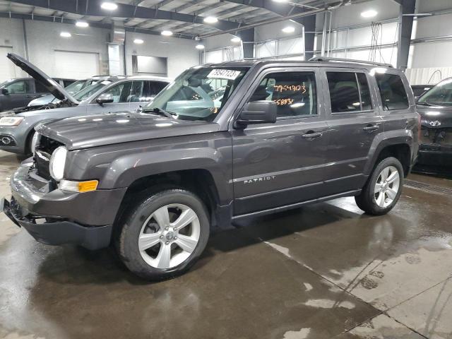 1C4NJRFB7GD598123 - 2016 JEEP PATRIOT LATITUDE GRAY photo 1