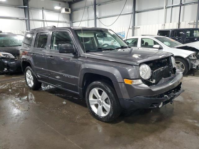 1C4NJRFB7GD598123 - 2016 JEEP PATRIOT LATITUDE GRAY photo 4