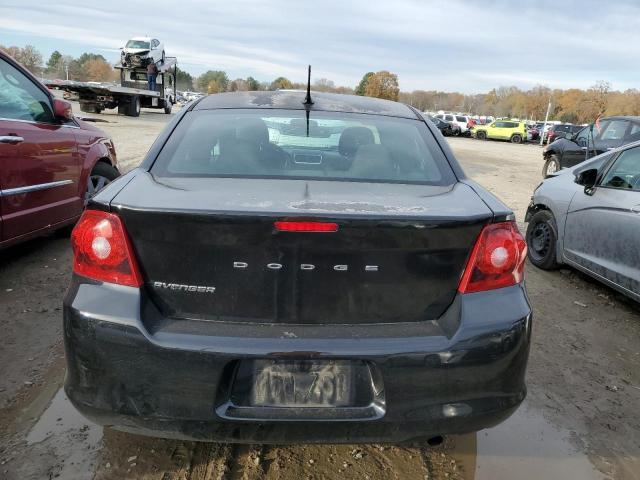 1C3CDZABXDN675759 - 2013 DODGE AVENGER SE BLACK photo 6