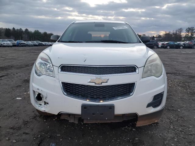 2GNFLCEK7C6164197 - 2012 CHEVROLET EQUINOX LS WHITE photo 5