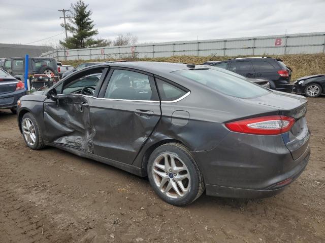 3FA6P0H70GR213358 - 2016 FORD FUSION SE GRAY photo 2