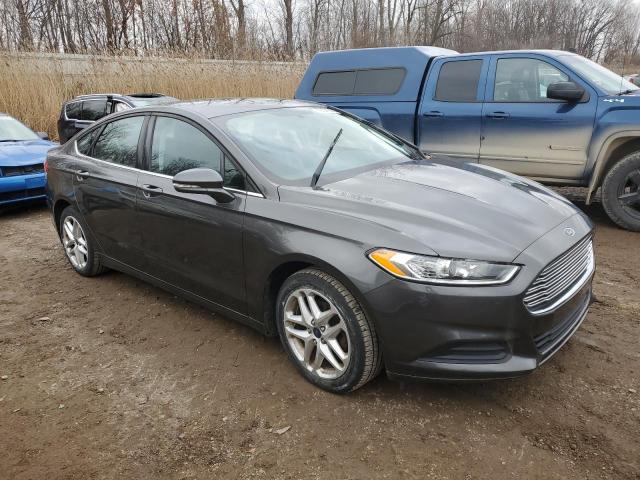 3FA6P0H70GR213358 - 2016 FORD FUSION SE GRAY photo 4