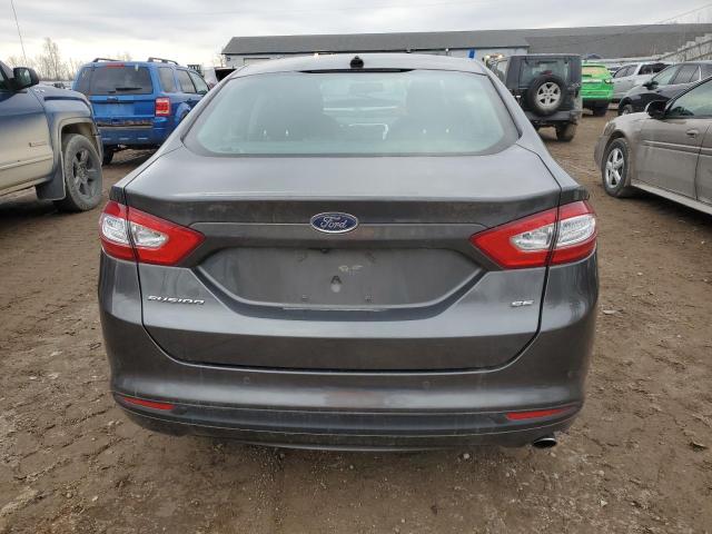 3FA6P0H70GR213358 - 2016 FORD FUSION SE GRAY photo 6