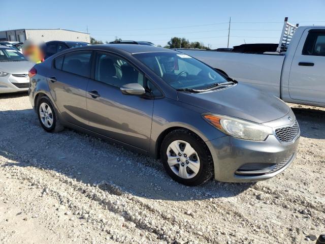 KNAFX4A65G5519314 - 2016 KIA FORTE LX GRAY photo 4