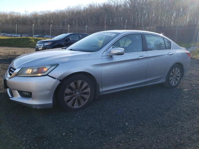 1HGCR2F80FA145281 - 2015 HONDA ACCORD EXL SILVER photo 1