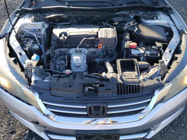 1HGCR2F80FA145281 - 2015 HONDA ACCORD EXL SILVER photo 11