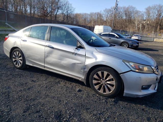 1HGCR2F80FA145281 - 2015 HONDA ACCORD EXL SILVER photo 4