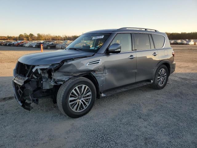 JN8AY2BB5M9794491 - 2021 NISSAN ARMADA SL GRAY photo 1