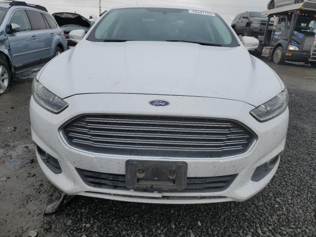 3FA6P0HD8ER122616 - 2014 FORD FUSION SE WHITE photo 5