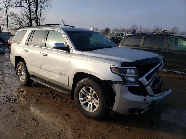 1GNSKBKC0JR337570 - 2018 CHEVROLET TAHOE K1500 LT SILVER photo 4