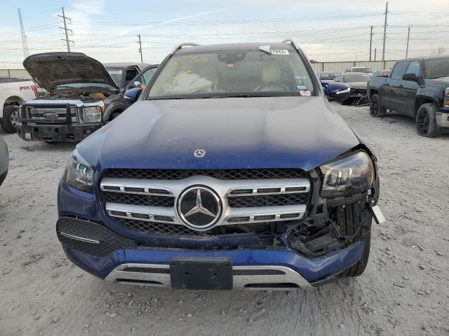 4JGFF5KE5MA463505 - 2021 MERCEDES-BENZ GLS 450 4MATIC BLUE photo 5