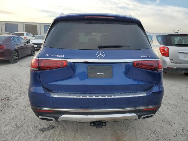 4JGFF5KE5MA463505 - 2021 MERCEDES-BENZ GLS 450 4MATIC BLUE photo 6