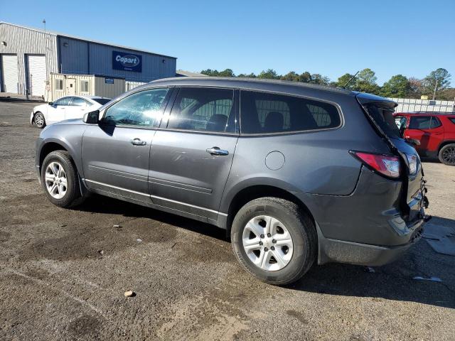 1GNKRFED9EJ288820 - 2014 CHEVROLET TRAVERSE LS GRAY photo 2