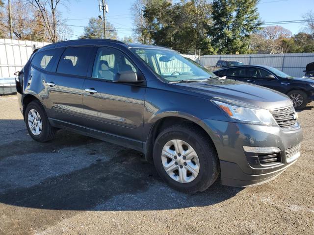 1GNKRFED9EJ288820 - 2014 CHEVROLET TRAVERSE LS GRAY photo 4