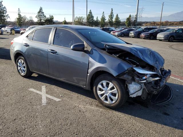 5YFBURHE5GP527047 - 2016 TOYOTA COROLLA L GRAY photo 4