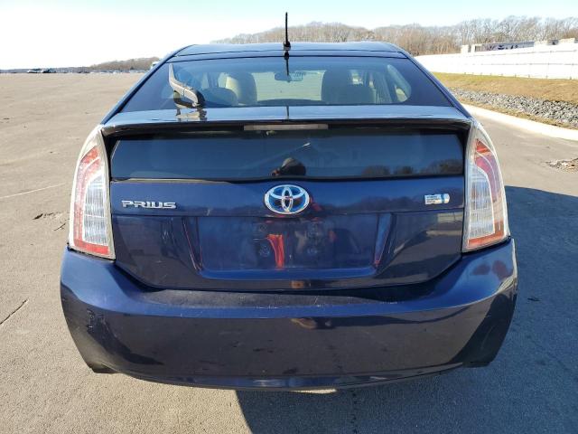 JTDKN3DU8C1513990 - 2012 TOYOTA PRIUS BLUE photo 6