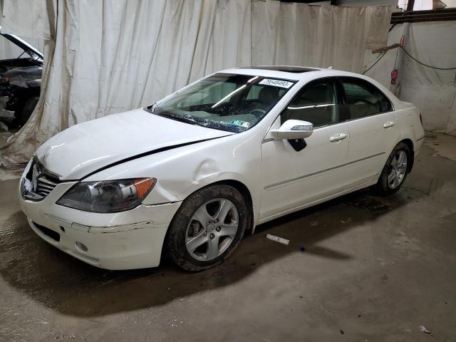 JH4KB16505C009474 - 2005 ACURA RL WHITE photo 1