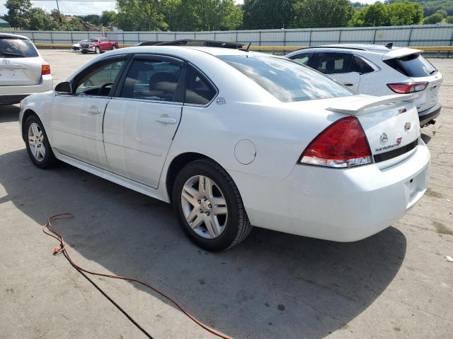 2G1WG5EK0B1287529 - 2011 CHEVROLET IMPALA LT WHITE photo 2