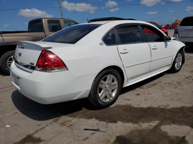 2G1WG5EK0B1287529 - 2011 CHEVROLET IMPALA LT WHITE photo 3